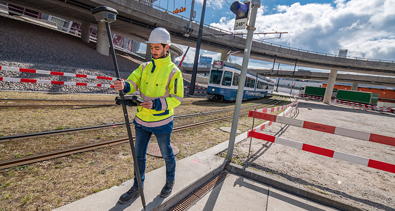 Leica GS18 I -mittaukset vaikeapääsyisillä alueilla 